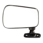 Manual Remote Mirror for Volkswagen Jetta (1980–1984) Left Side Textured Black
