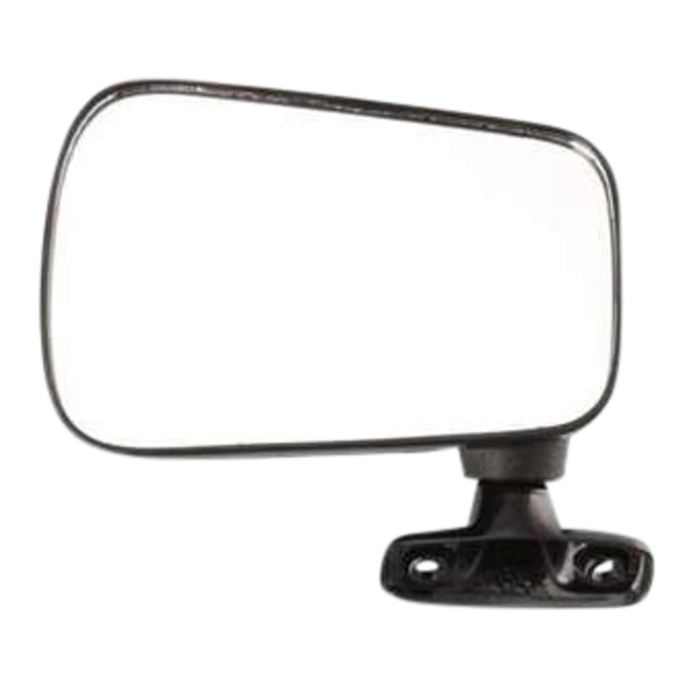 Manual Remote Mirror for Volkswagen Jetta (1980–1984) Left Side Textured Black