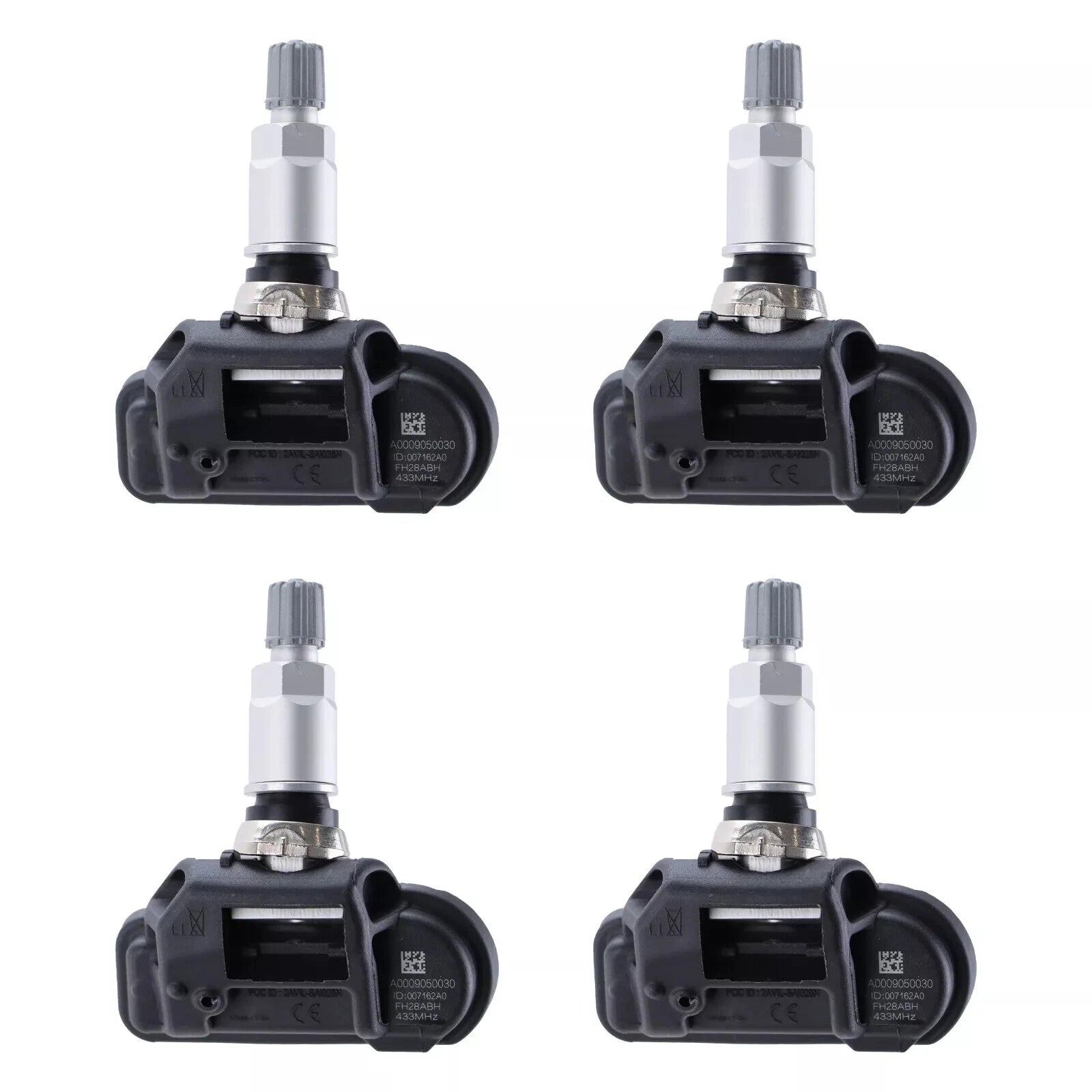 Set of 4 TPMS Tire Pressure Monitoring Sensors for Benz C300 (A0009050030)