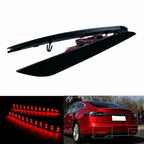 Smoke Bumper Reflector Brake Lamps Tail Lights for Tesla Model S (2012–2024)