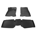Black TPE Rubber Floor Mats for Ford Escape Hybrid (2020–2025)