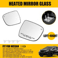 2X Heated Mirror Glass for Nissan Rogue (2014–2020) Pathfinder (2017–2020)