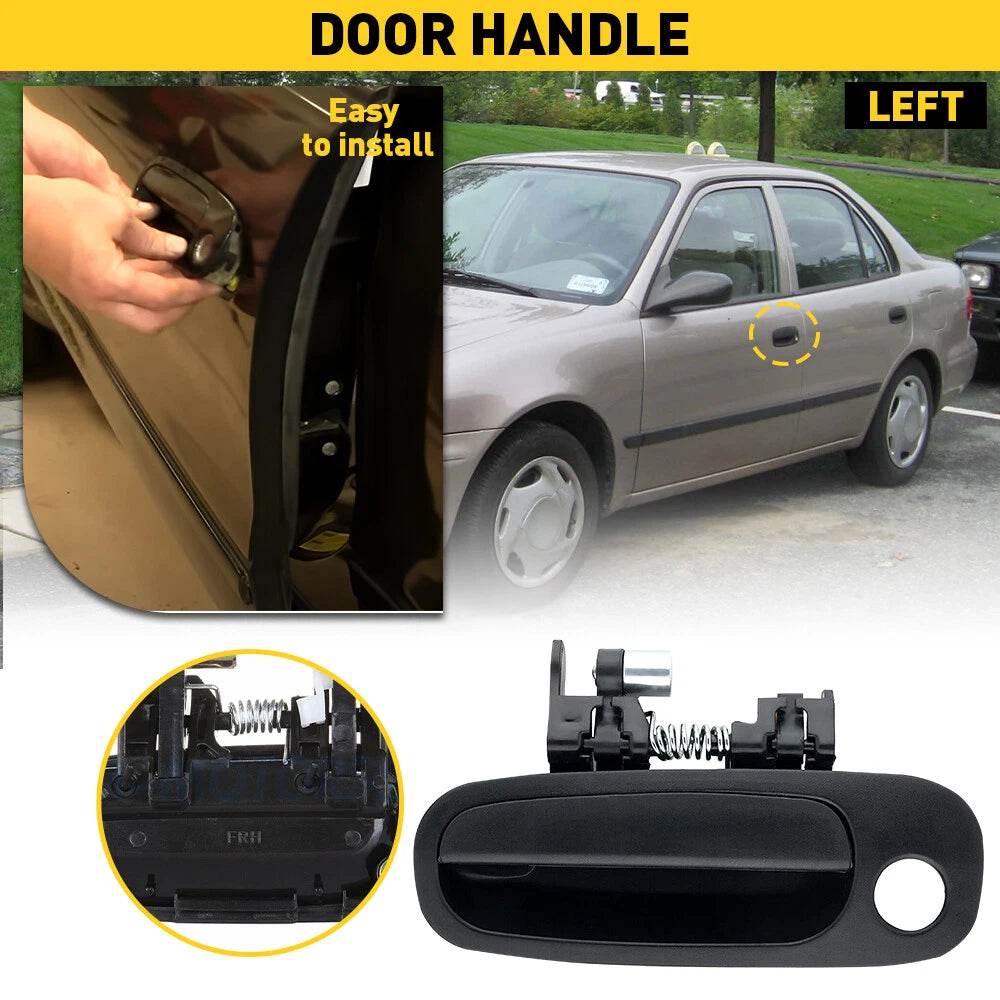 Front Driver Side Exterior Door Handle for Toyota Corolla (1998–2002)