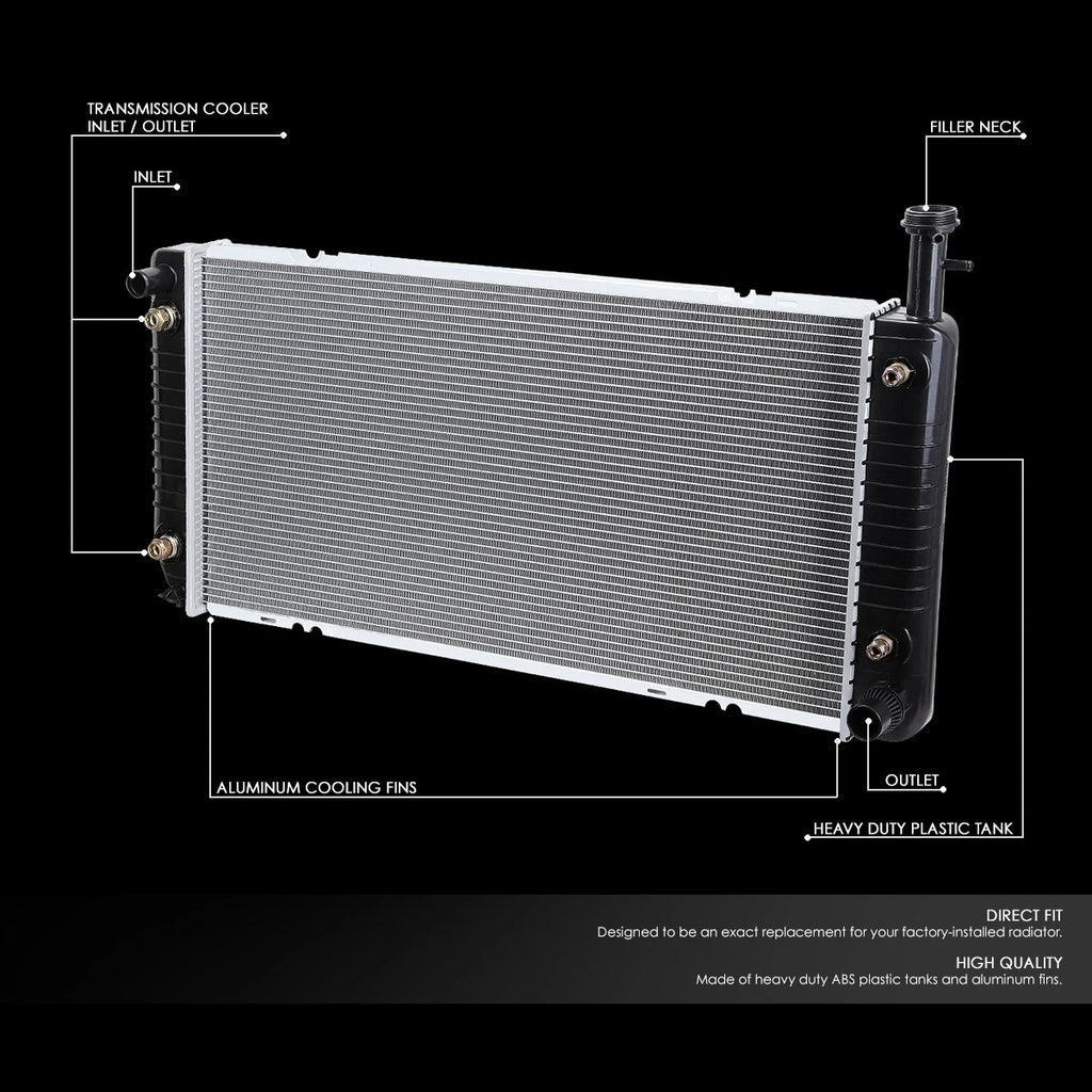 Aluminum Cooling Radiator for Express/Savana 2004–2016 DPI 2791