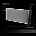 Aluminum Cooling Radiator for Express/Savana 2004–2016 DPI 2791