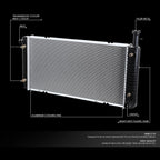 Aluminum Cooling Radiator for Express/Savana 2004–2016 DPI 2791