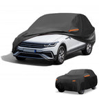 Waterproof Car Cover for Volkswagen Tiguan (2017–2023) 190T-PU with Zipper