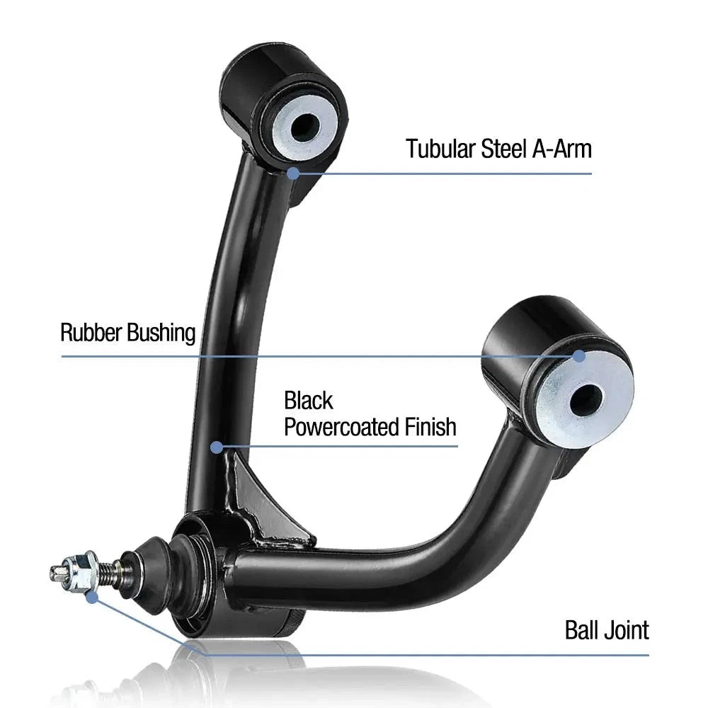 Set of 2 Front Upper Control Arms for Silverado GMC Sierra 2500HD 3500HD (2011–2022)