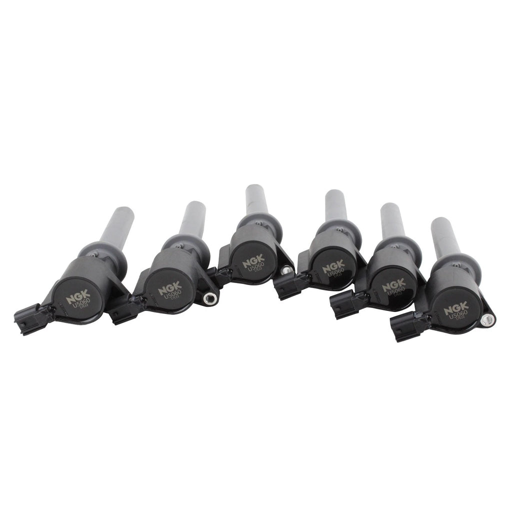 Set of 6 NGK U5060 Ignition Coils for Ford Mazda Mercury (COP)