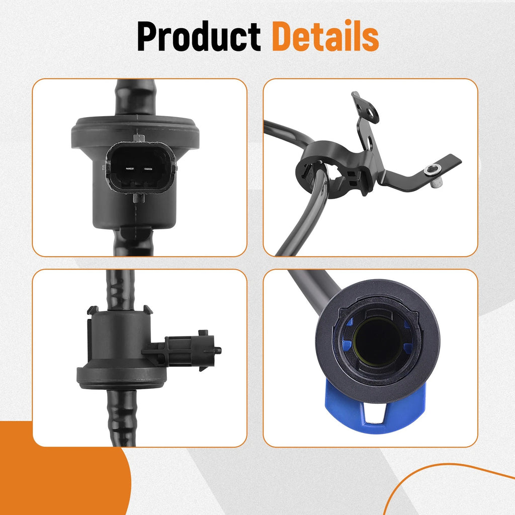 Fuel Vapor Vent Purge Valve for Ford Fiesta 1.6L (2014–2019) D2BZ9C047F 809-100