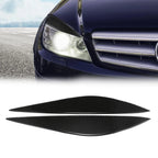 Headlight Eyebrows Stickers for Mercedes-Benz W204 (2007-2014)