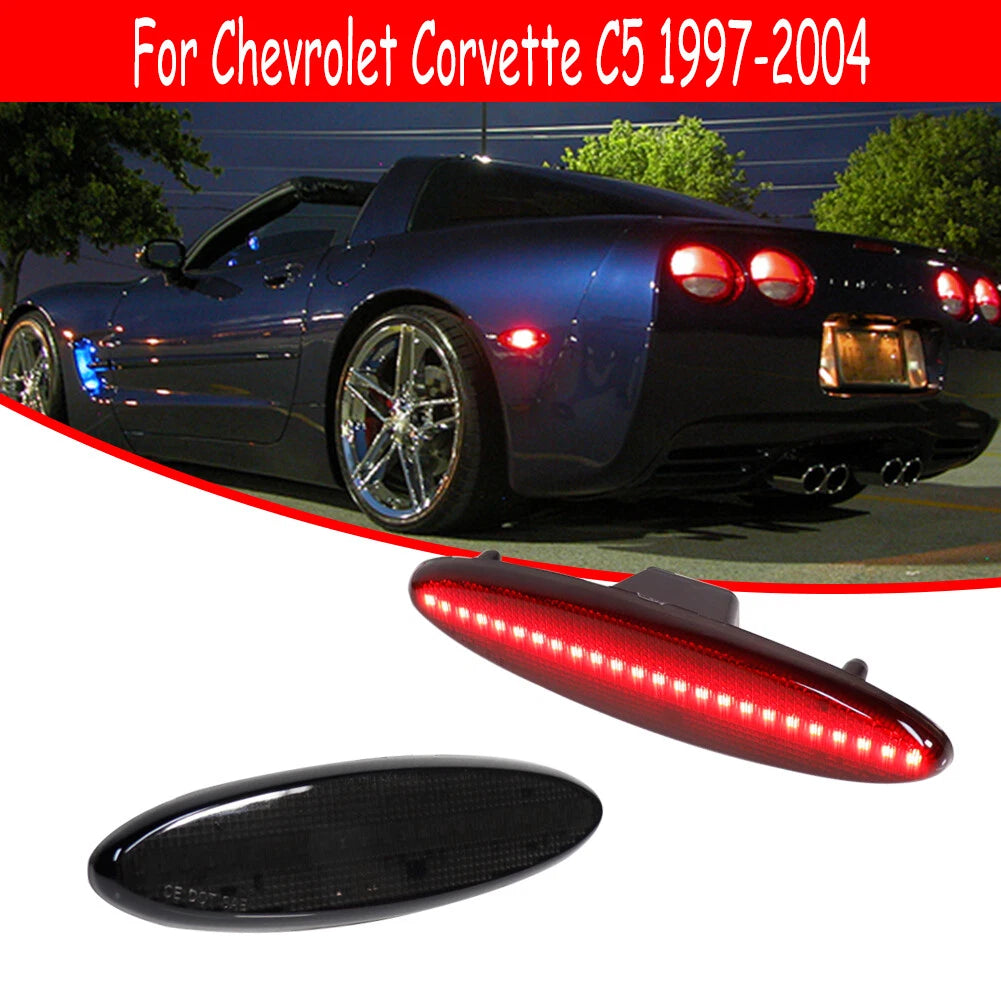 LED Rear Side Marker Lights for Chevrolet Corvette C5 (1997–2004)