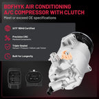 A/C Compressor with Clutch for Ford Escape (2013–2016) Lincoln MKC (2015–2016) 2.0L