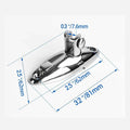 Quick Release Hinge 82mm 92mm 316 Stainless Steel for Marine Setup