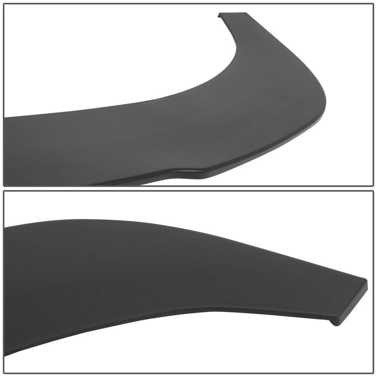 66" Matte Front Bumper Lip Splitter Spoiler Plate Universal Fit