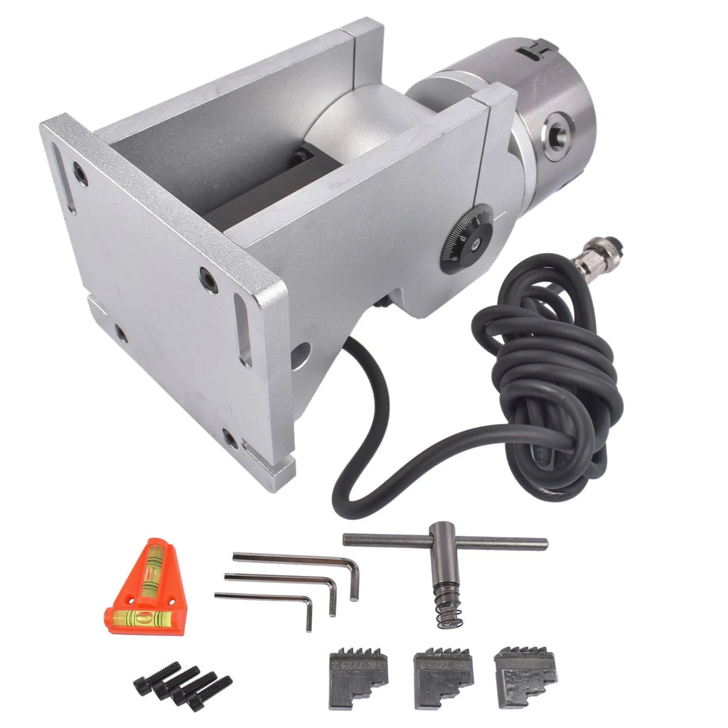 22-70mm D80 Rotary Axis for Fiber Laser Engraver (Compatible with )