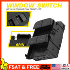 Front Left Window Control Switch for Tesla Model Y (2021â2022)