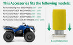 Air Filter and End Cap for Yamaha Timberwolf 250 (1992-2000)