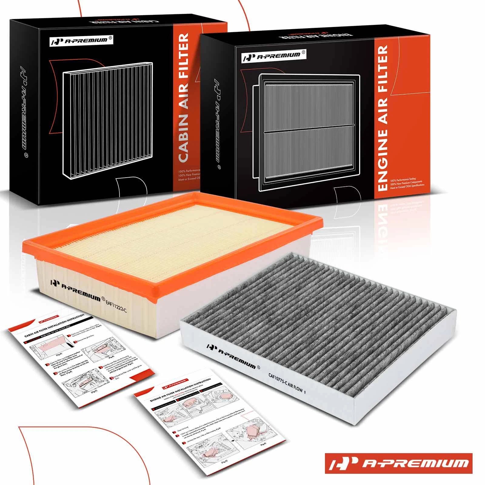 Engine & Cabin Air Filter for Chevrolet Sonic (2012â2020)