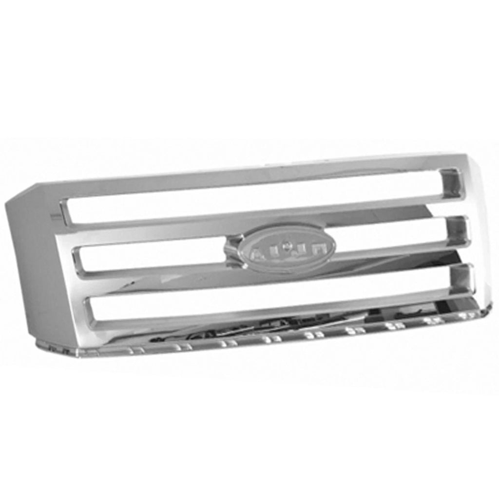 Replacement Chrome ABS Plastic Front Grille for Toyota Hilux (2015–2020)