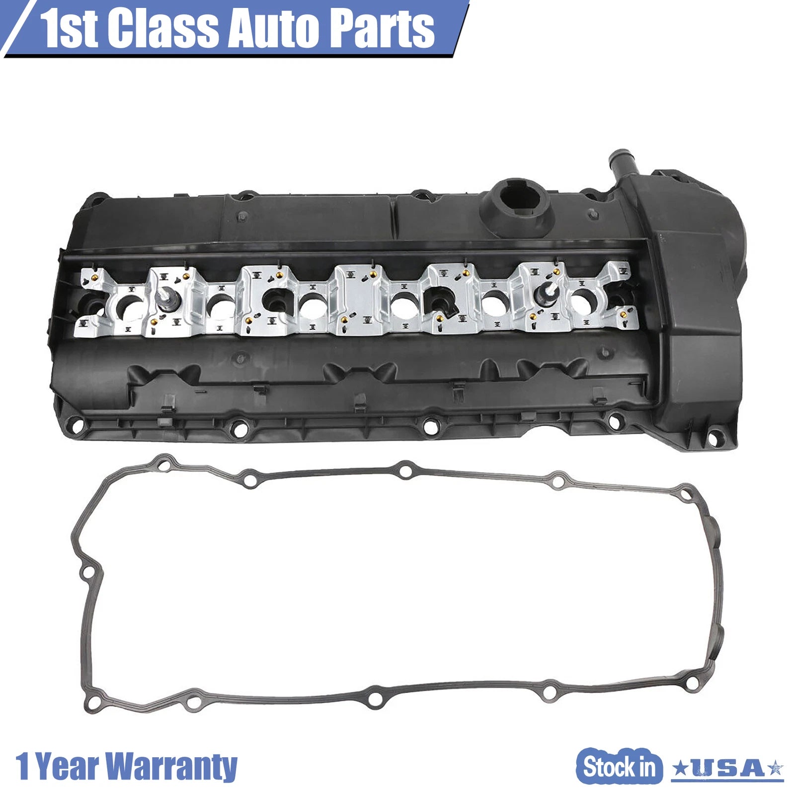 Engine Valve Cover with Gasket & Seals for BMW 3 Series 1992–1999