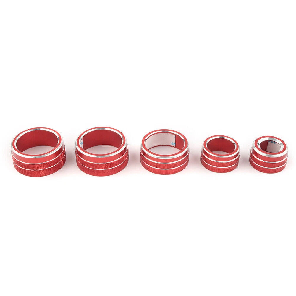 Set of 4 Interior Air Condition Audio Button Switch Knob Covers for Toyota Camry (2018)