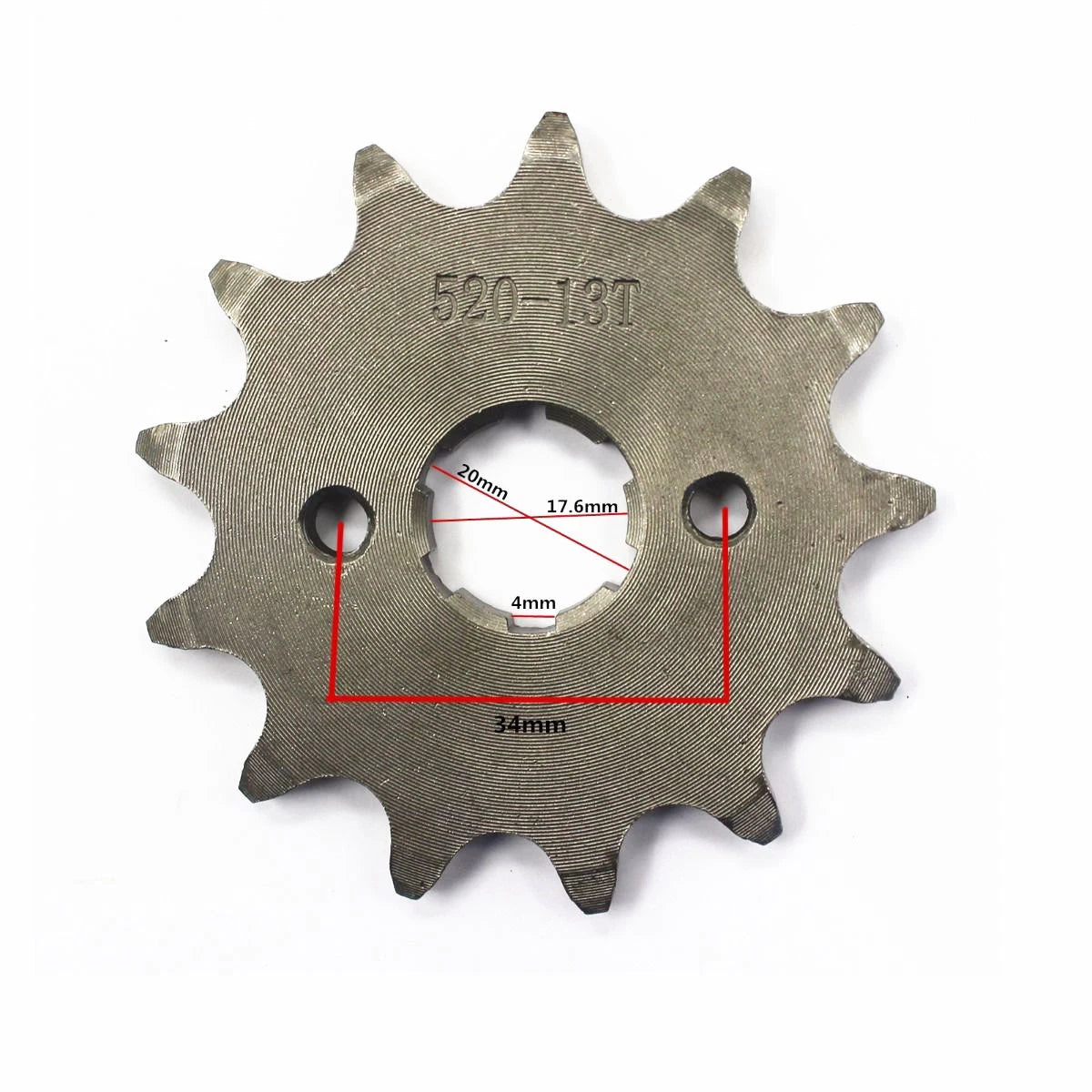 13T 20mm Front Engine Sprocket for KTM 110cc 125cc Honda Lifan 520