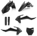Acerbis Full Plastic Kit Black for KTM 65 SX (2016–2018)