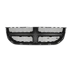 Replacement Black Ready to Paint ABS Front Grille for 2011-2020 Dodge Caravan