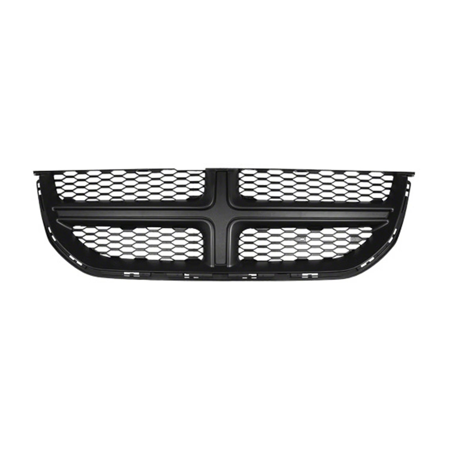 Replacement Black Ready to Paint ABS Front Grille for 2011-2020 Dodge Caravan