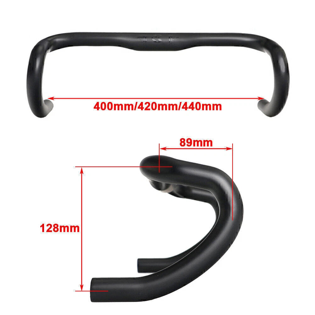 Ultralight Carbon Handlebar for Road Bike 31.8mm (2010–2023)