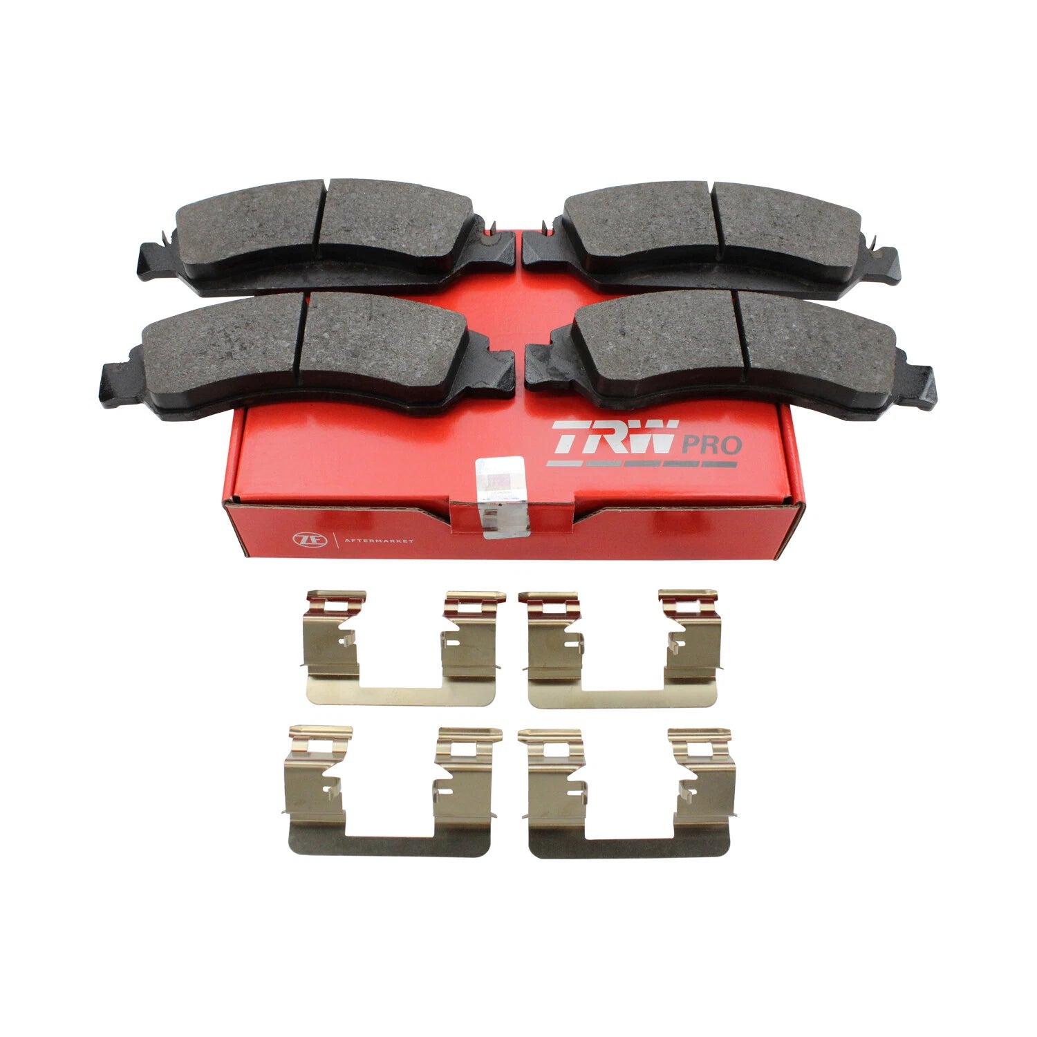 Set of 4 TRW Pro Front Metallic Brake Pads for Chevy Tahoe (2015–2020)