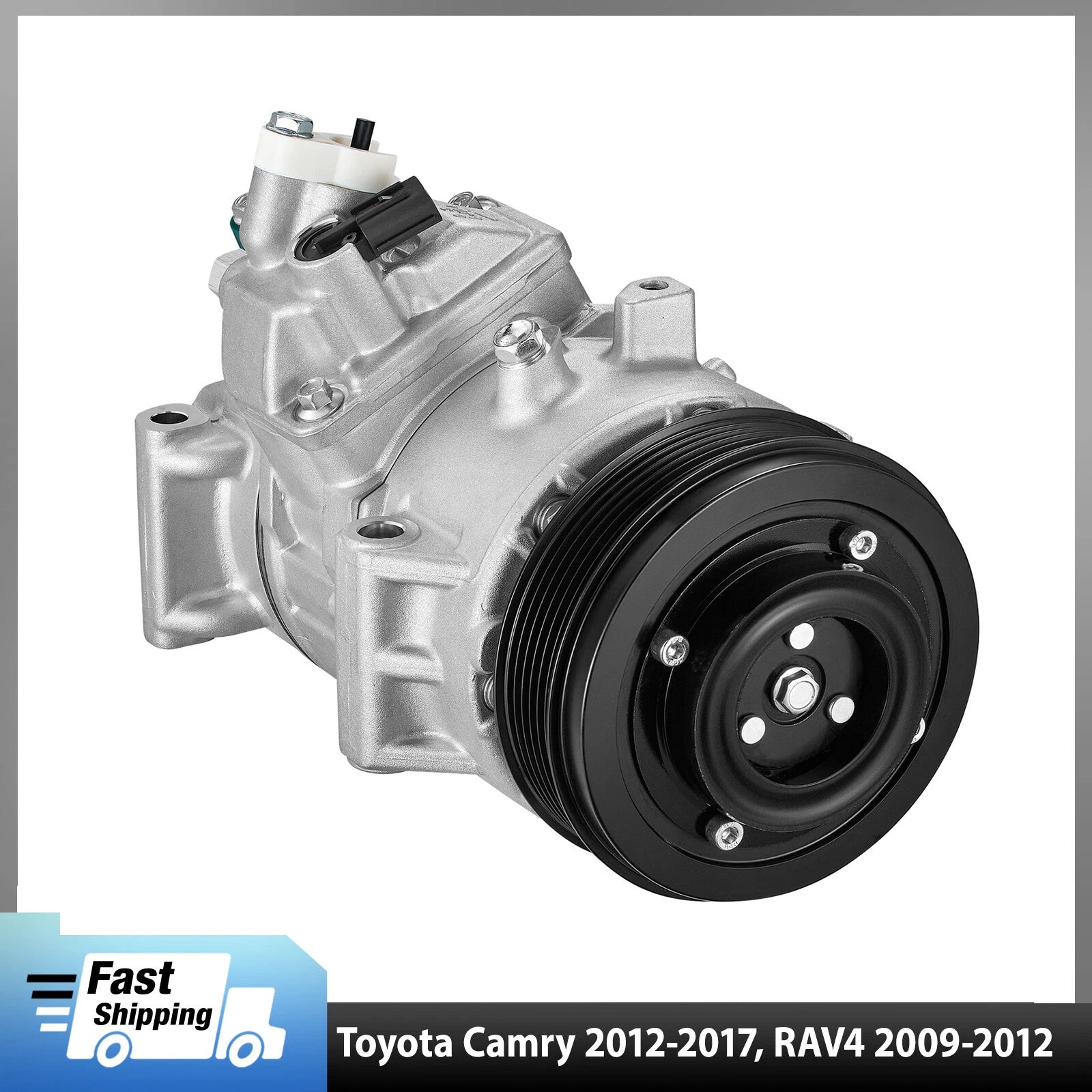 AC Compressor with Clutch for Dodge Caliber Jeep Compass Patriot (2009–2017)
