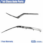 Set of 2 Chrome Grille Mouldings for Honda CR-V (2017-2019)