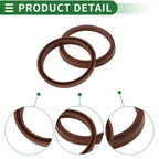 Set of 5 Oil Seal Rotary Shaft Seal FKM Rubber 48x56x5.5mm
