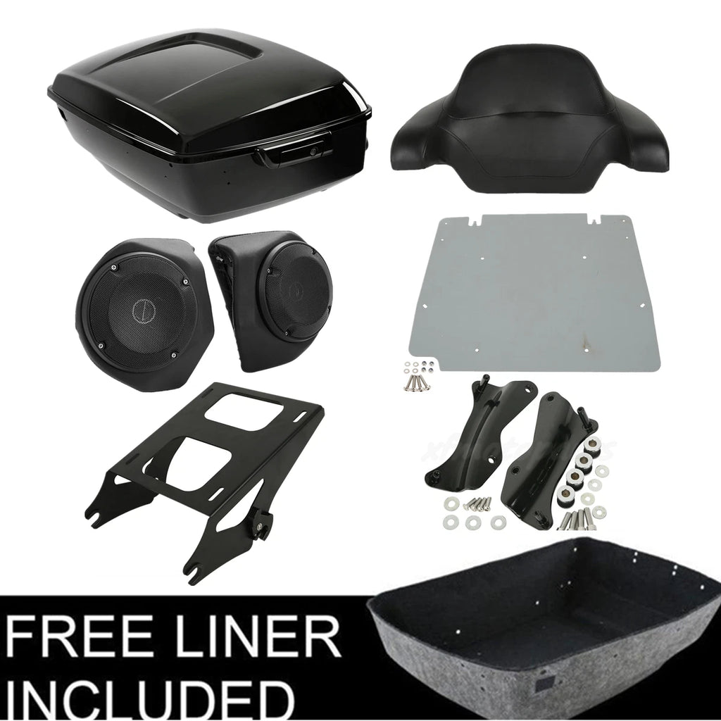 Trunk Speaker Mount Rack for Harley Touring Electra Glide (2014–2026)