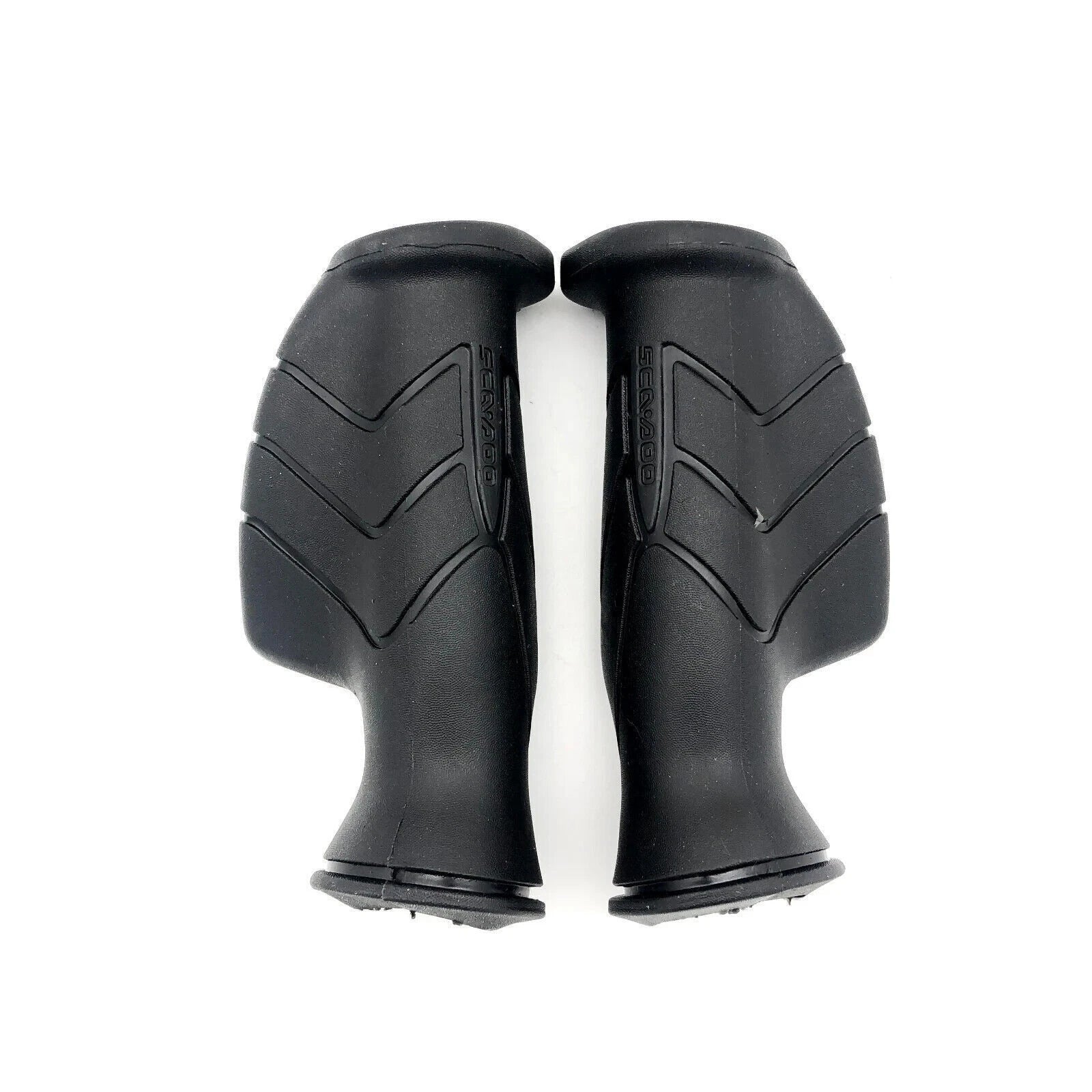 Set of 2 Black Handlegrips for BRP Seadoo Spark RXP RXT (OEM: 277001946, 277001624)