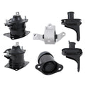 Set of 6 Engine Motor & Trans Mounts for Acura TL (2007–2008)