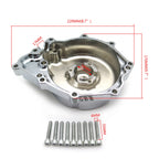 Motorcycle Engine Stator Cover for Yamaha YZF-R6 (2006–2021) Chrome "R6" Logo