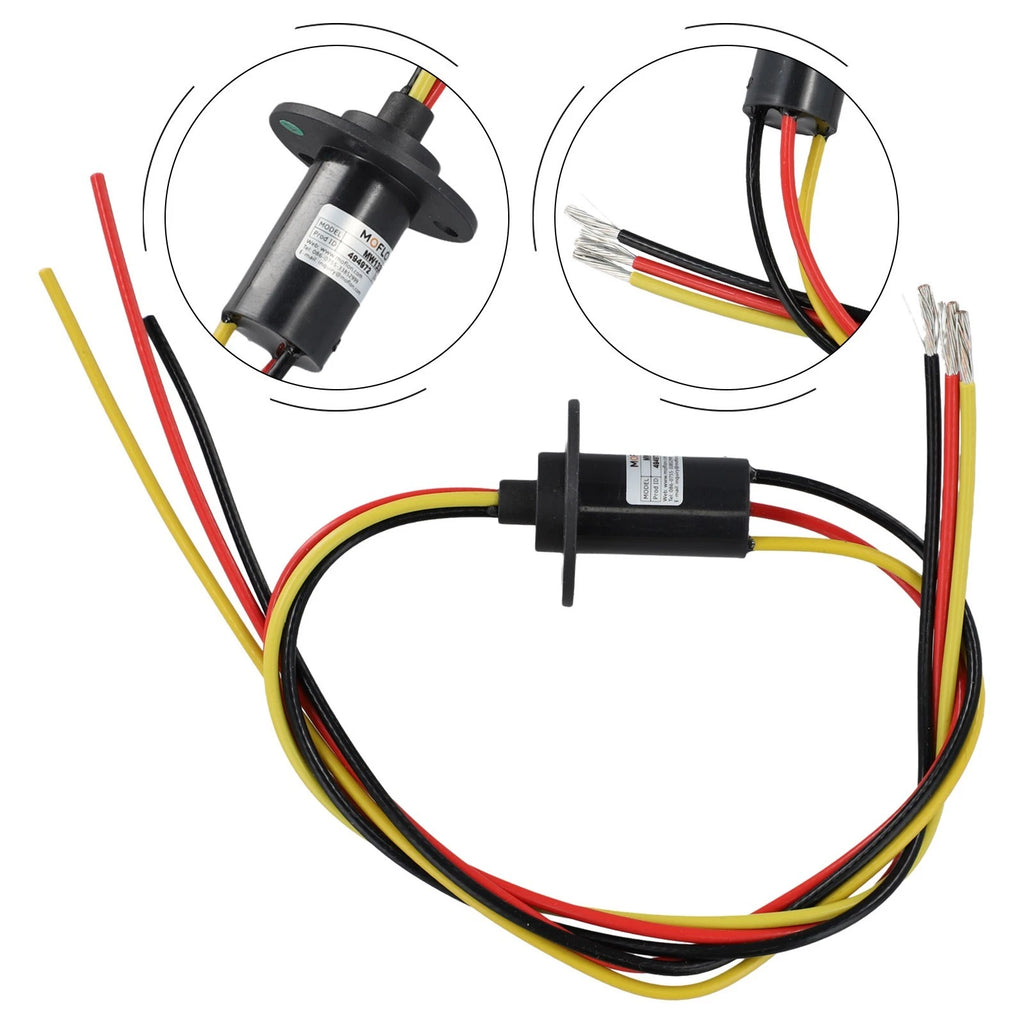 MW1330 Conductive Slip Ring for Various Applications (150RPM, 30A, IP51)