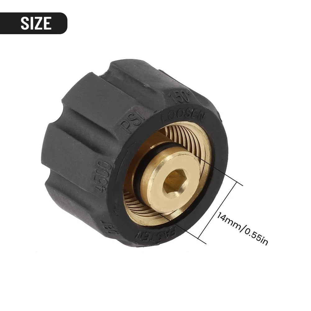 Pressure Washer Snow Foam Lance Adapter Connector for (36mm)