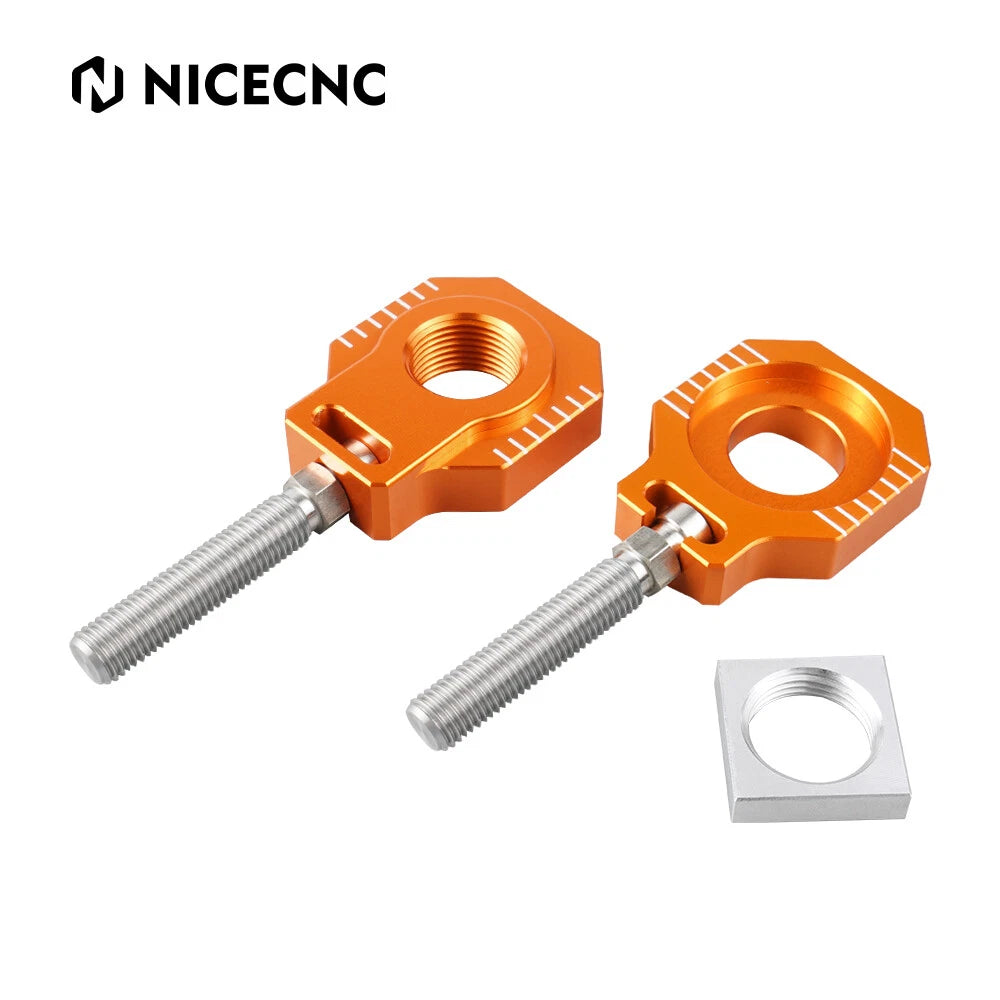 CNC Rear Axle Block Chain Adjuster 20MM for KTM 125 250 300 XCW EXC (2000–2023)