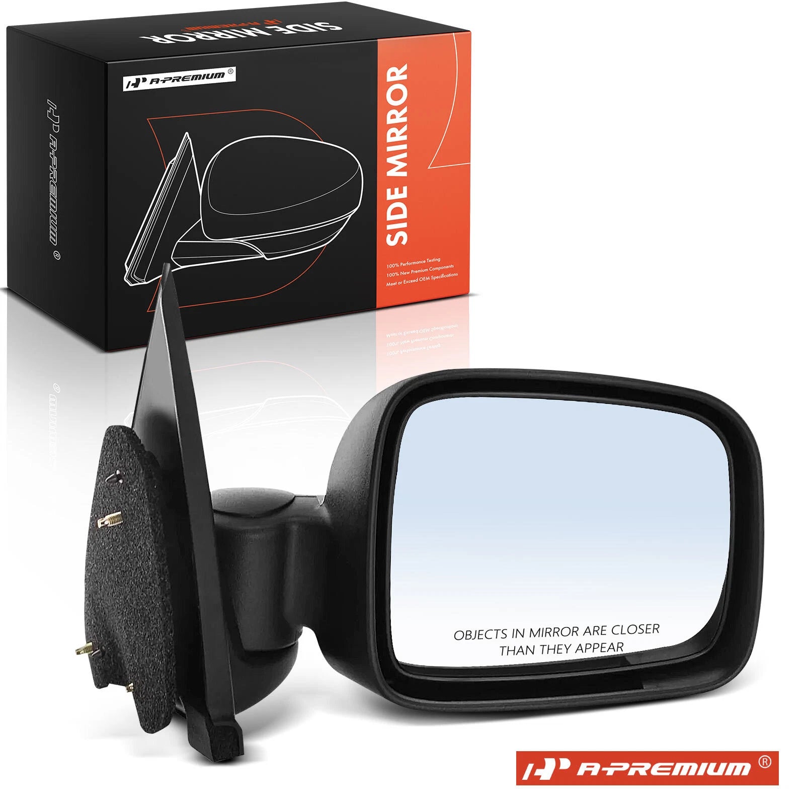 Manual Passenger Mirror for Jeep Liberty (2002–2007)