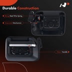 2X Front Black Chrome Interior Door Handle for Chevy Silverado 1500 (2007-2018)