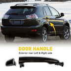 Exterior Door Handle for Toyota (Primed Black)