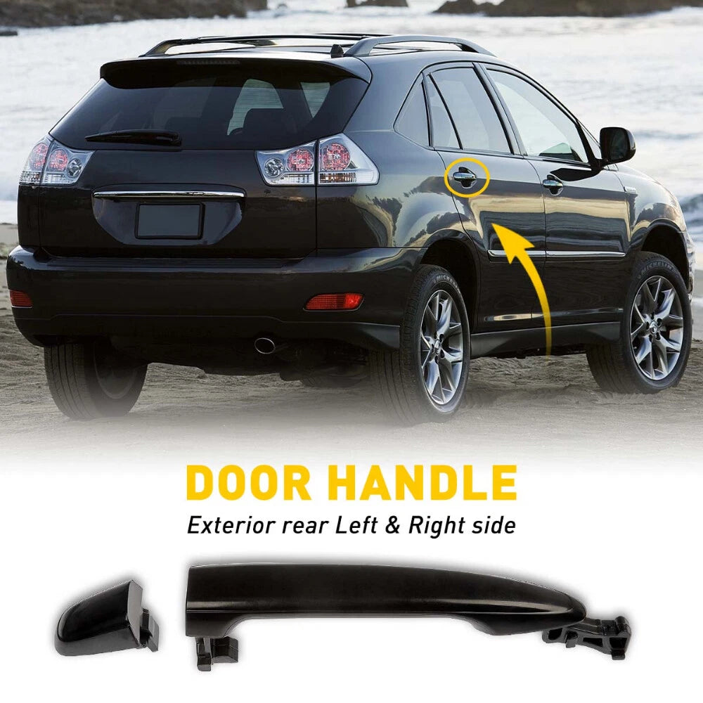 Exterior Door Handle for Toyota (Primed Black)
