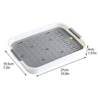 Rabbit Toilet Tray for Convenient Grid Design (Easy to Clean)