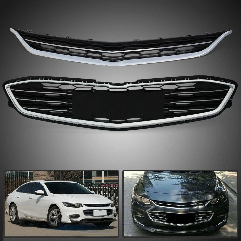 Mesh Grill Set for Chevy Malibu (2016-2018)