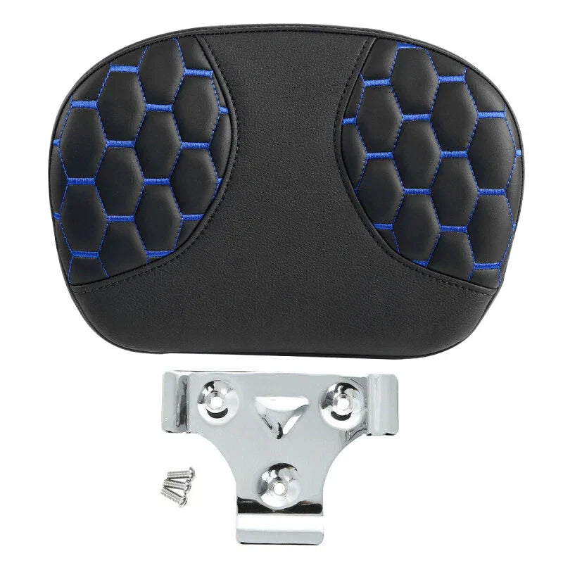 Passenger Sissy Bar Backrest Pad for Harley Touring Road King Electra Glide