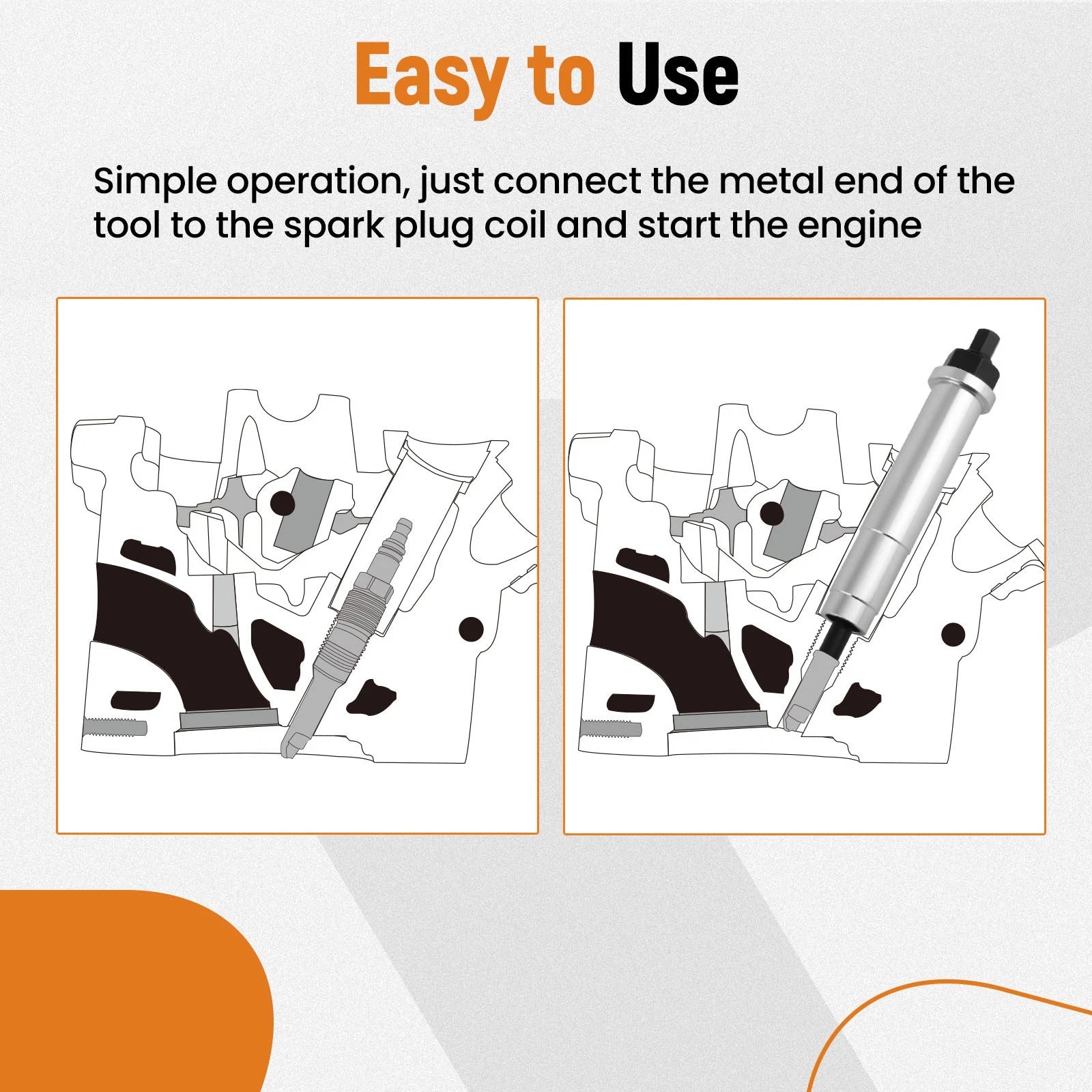 Spark Plug Remover Kit for Ford Triton 3V (2004-2010)